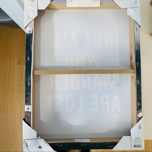 Not All Who Wander Are Lost Wall Art - Picture 4 of 5